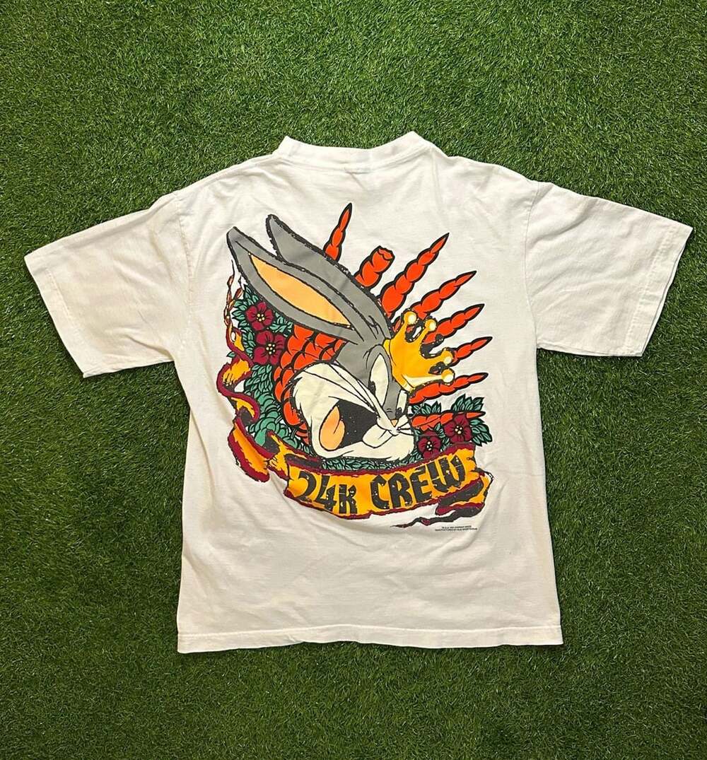Vintage 1994 Bugs Bunny 24K Crew Warner Bros Looney Tunes T-Shirt